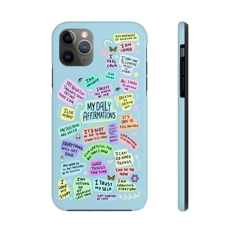Self Love Phone Case, Trendy iPhone Case, Trendy iPhone 11 Case, Quote Phone Case, Aesthetic iPhone 12 Case, Trendy Gifts Mental health Gift image 8