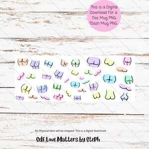 11oz coffee mug png, Mug Sublimation Designs Download, mug png files for sublimation, Funny Mug PNG, Cute Mug Wraps, Colorful Mug Png File image 3