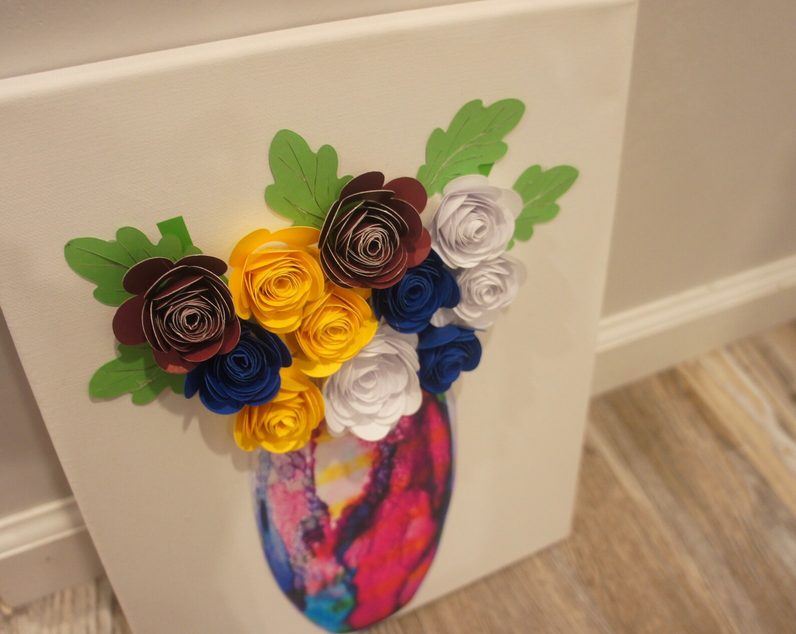 diy envelope wall vase diy envelope wall vase