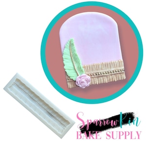 BOHO FRINGE BORDER Silicone Mold