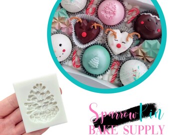 Molde de silicone para pinha simples