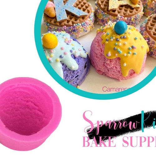 Ice Cream Cone 3D Silicone Mold Ice Cream Sweet Mold Food Etsy