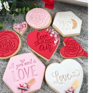 ALL You NEED Is LOVE 034 Custom Cookie Cutter Embosser