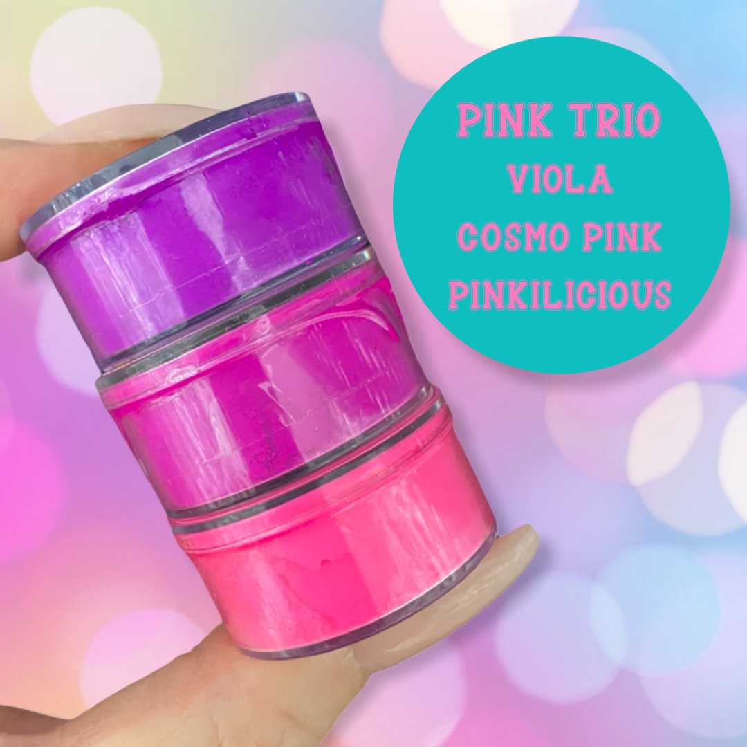 PINK TRIO LUMO glow in the Dark Food Coloring 