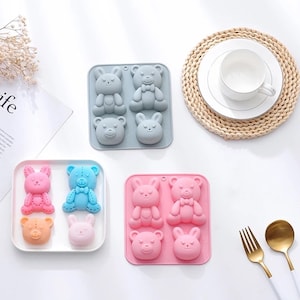 BEAR AND BUNNY Quad Silicone Mat