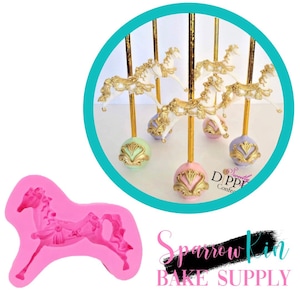CAROUSEL HORSE Silicone Mold