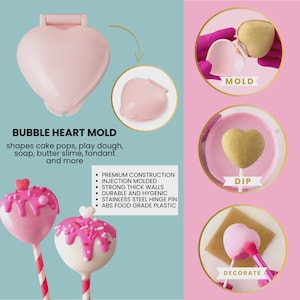 HEART My Little Cake Pop Mold