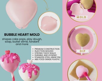 HEART My Little Cake Pop Mold