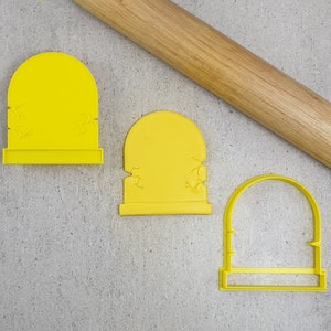 GRAVESTONE 064 Embosser And Cutter Custom Cookie Cutter