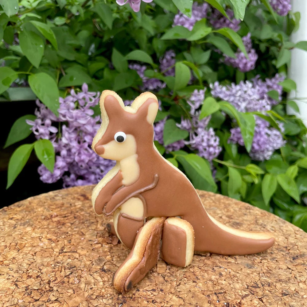 CANGURO 020 3D DE PIE Cortador de galletas Hattie y Mouse