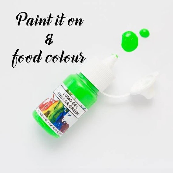 Rolkem STELLAR GREEN LUMO Gel glow in the Dark Food Coloring 