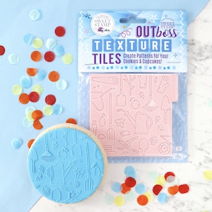 GARDENING Outboss Texture Tiles By Sweet Stamp