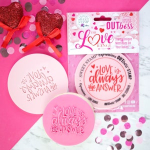 LOVE Is ALWAYS THE AnSWER Outboss Love Collection By Sweet Stamp