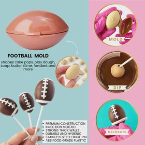 FOOTBALL My Little Cake Pop Mold