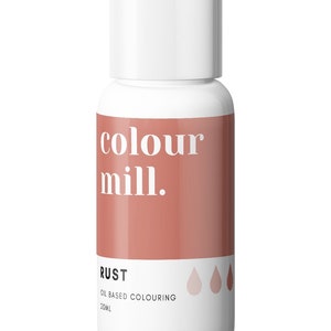 RUST : Colour Mill Oil Based Coloring For Your Chocolate and More! EXP 05/29