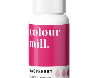 FRAMBUESA: Colorante a base de aceite Colour Mill para tu chocolate y mucho más.