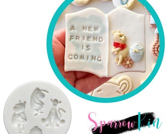 BEAR And PIG THEME Silicone Mold