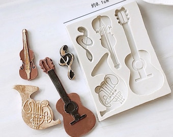 Forma silikonowa INSTRUMENTY MUZYCZNE