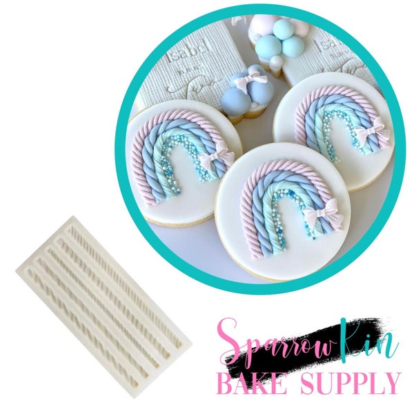 ROPES VARIETY For SMALL Treats Silicone Mold