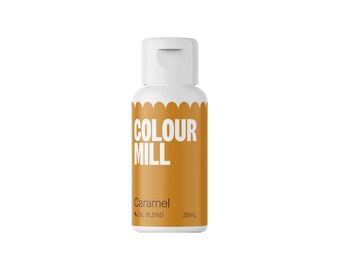CARAMELO: ¡Colorante a base de aceite Color Mill para tu chocolate y más!