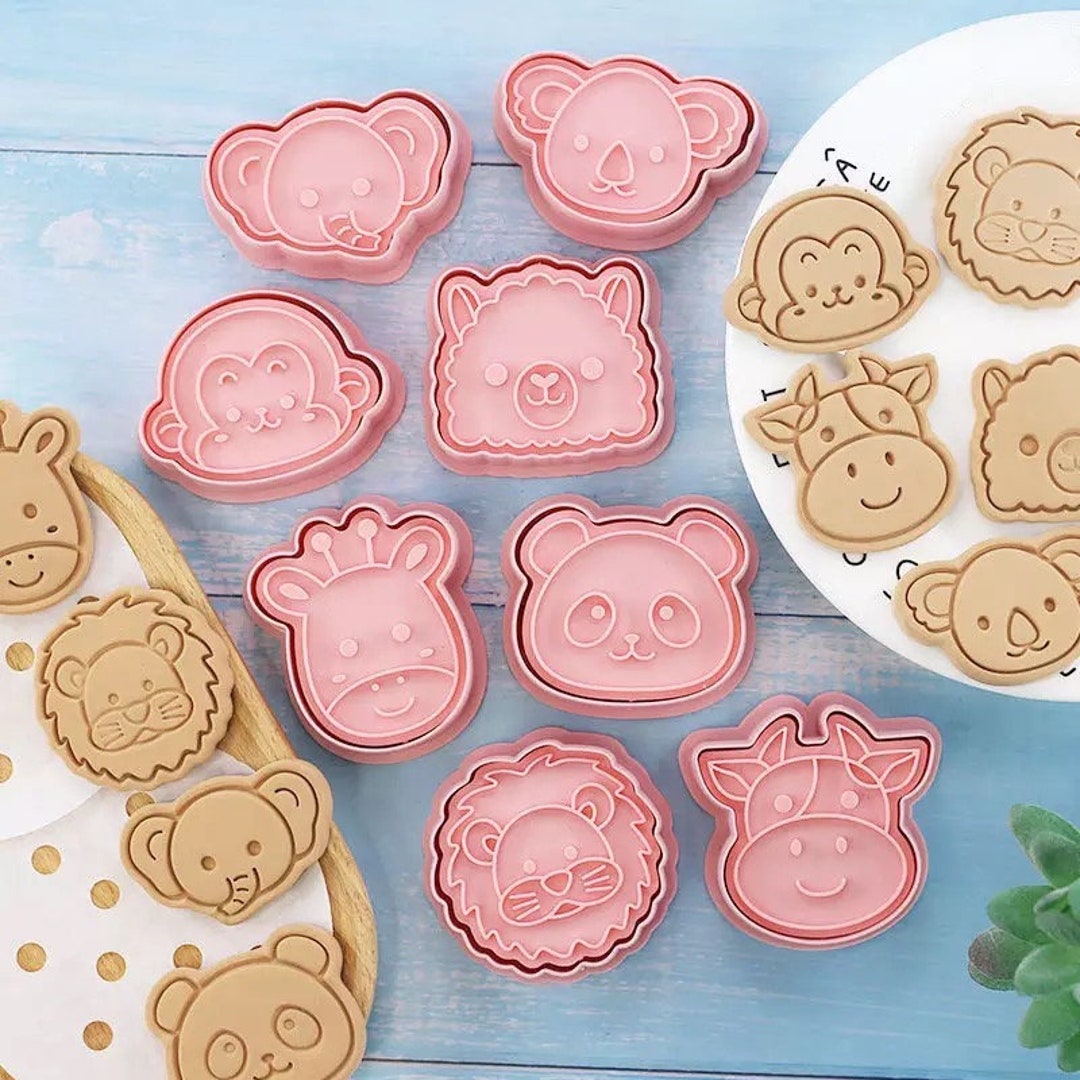 jungle-animal-theme-cutter-and-embosser-set-etsy