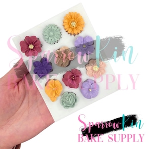 FLOWER VARIETY 2 Silicone Mold