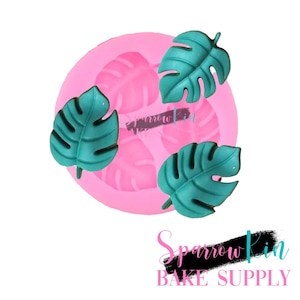 MINI TROPICAL LEAf TRIO Silicone Mold