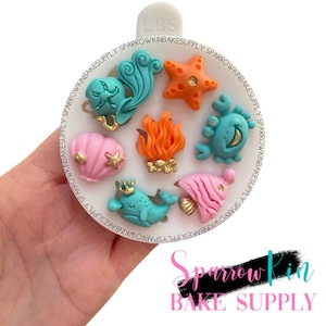 SMALL SEA THEMED Silicone Mold