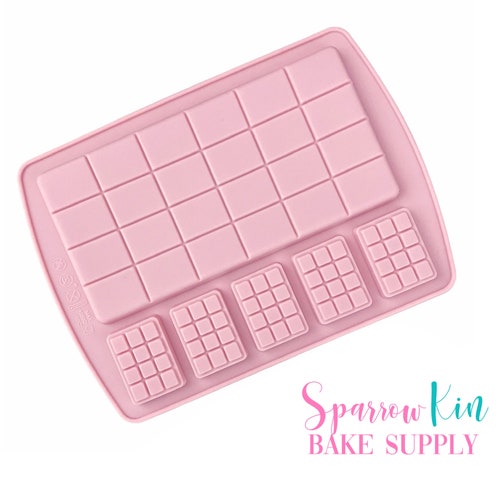 Chocolate Bar Candy Bar Silicone Mold DIY Chocolate Bar Bark Etsy