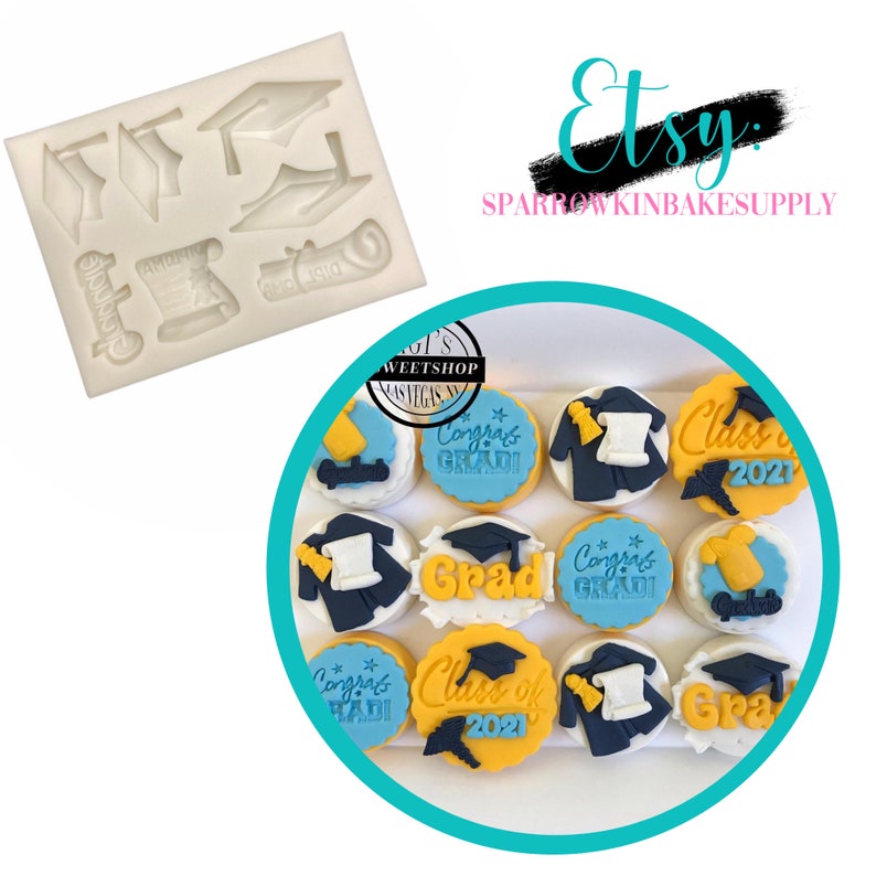 GRADUATION VARIETY Silicone Mold Etsy