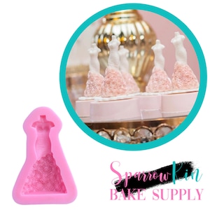 MANNEQUIN ROSE DRESS Silicone Mold
