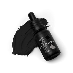 BLACK : SPRINKS Gel Based Food Coloring