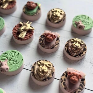 LION, GIRAFFE & MONKEY Silicone Mold