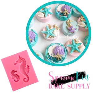 SEA HORSE 2pc Silicone Mold