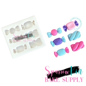 CANDY AND LICORICE Bites Silicone Mold