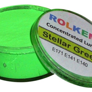 Lumo Glo Paint AND Airbrush Food Color GEL by Rolkem UV Glow in