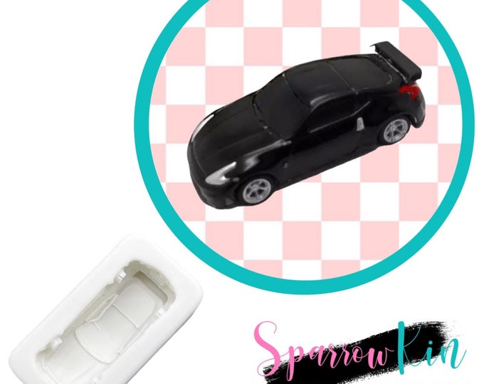 3D RACE CAR Silicone Mold Etsy
