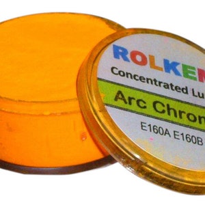 ROLKEM Arc CHROME LUMO -Glow In the Dark Lebensmittelfarbe
