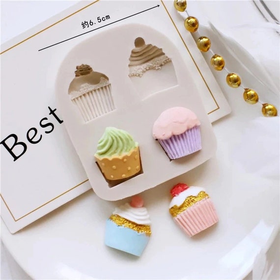 MINI CUPCAKE QUAD Silicone Mold 