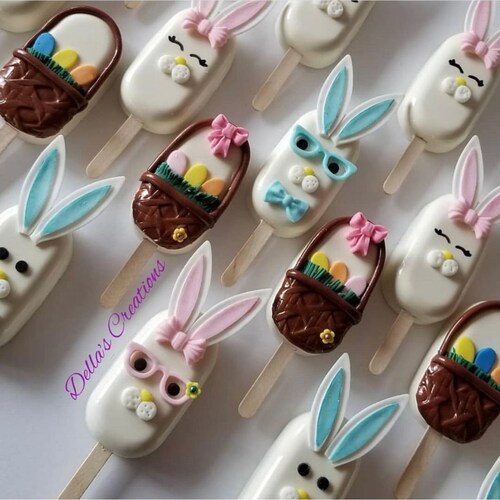 Easter Bunny Ears Long Silicone Mold LBS Etsy