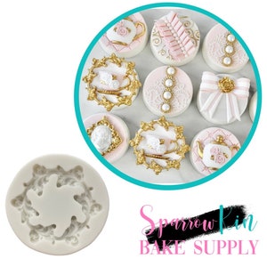 SASHA ROUND FRAME Silicone Mold