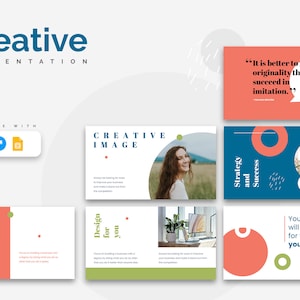 Creative Presentation Template | PowerPoint Template, Slides for Keynote, Google Slides and Illustrator