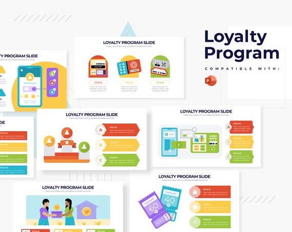 Loyalty Program Infographics Powerpoint Template Template - Etsy