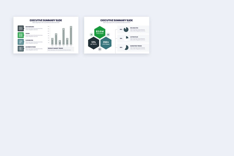 Executive Summary Infographics | Template for Keynote | Best Keynote ...
