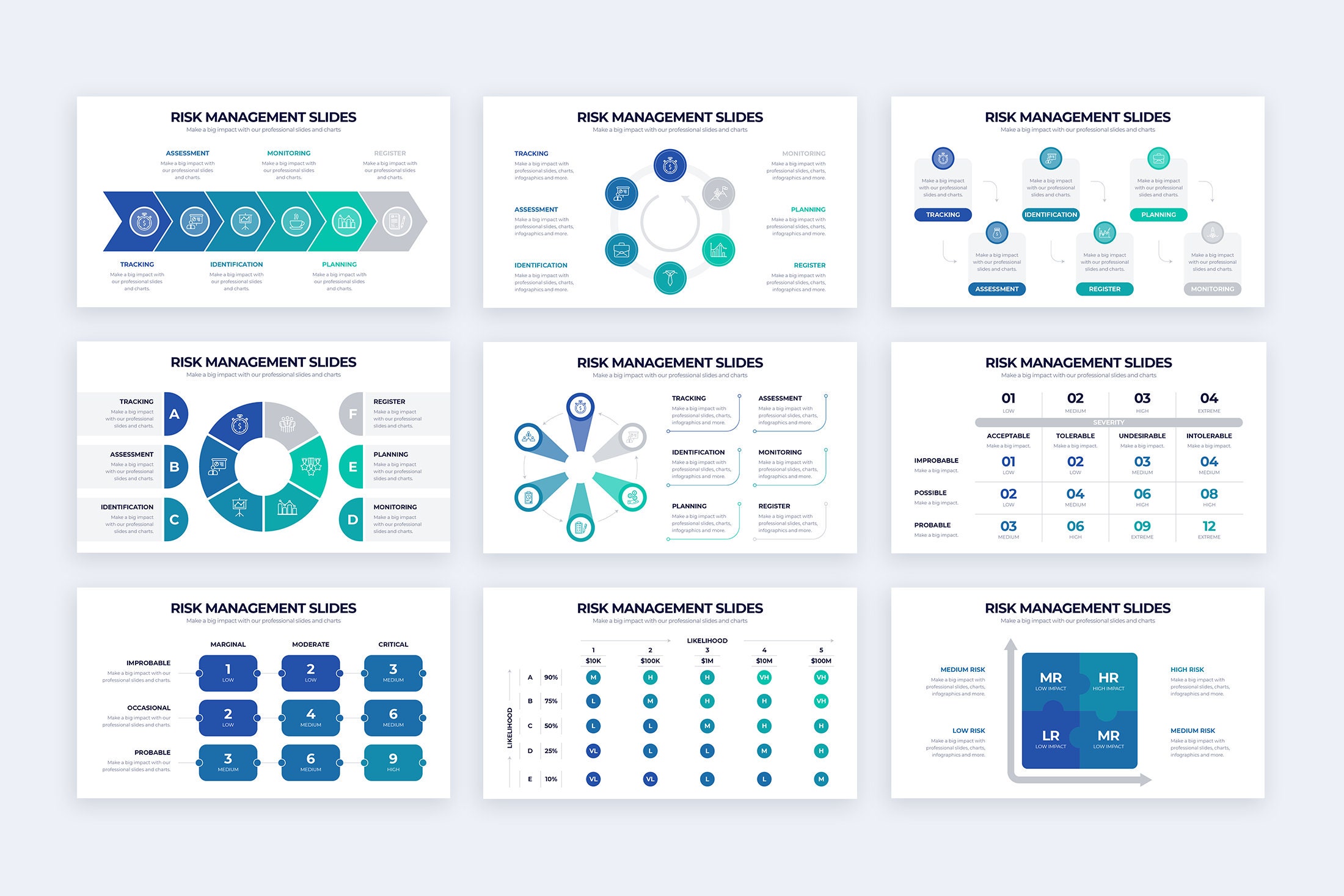 Risk Management Infographics | Powerpoint Template, Template for ...