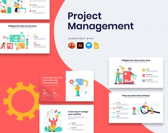 Project Management Infographic Templates | Diagrams for PowerPoint, Illustrator, Keynote, Google Slides