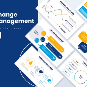 Change Management Infographics | Template for Powerpoint | Best Powerpoint Template | Easy to Edit