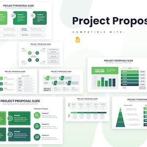 Infographics over projectvoorstellen | Sjabloon voor Google Presentaties | Beste Google-diasjabloon | Eenvoudig te bewerken
