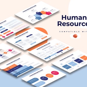 Human Resources Infographics | Template for Powerpoint | Best Powerpoint Template | Easy to Edit