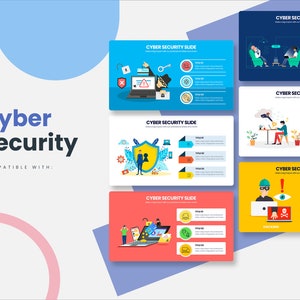 Cyber Security Infographics | Template for Google Slides | Best Google Slides Template | Easy to Edit